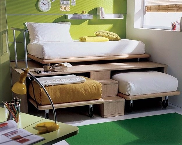 Ý tưởng thiết kế tuyệt vời cho phòng ngủ nhỏ hẹp - Ảnh 2.